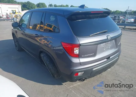 2020 Honda Passport Awd Ex-L из США, поврежденный, VIN 5FNYF8H54LB004624